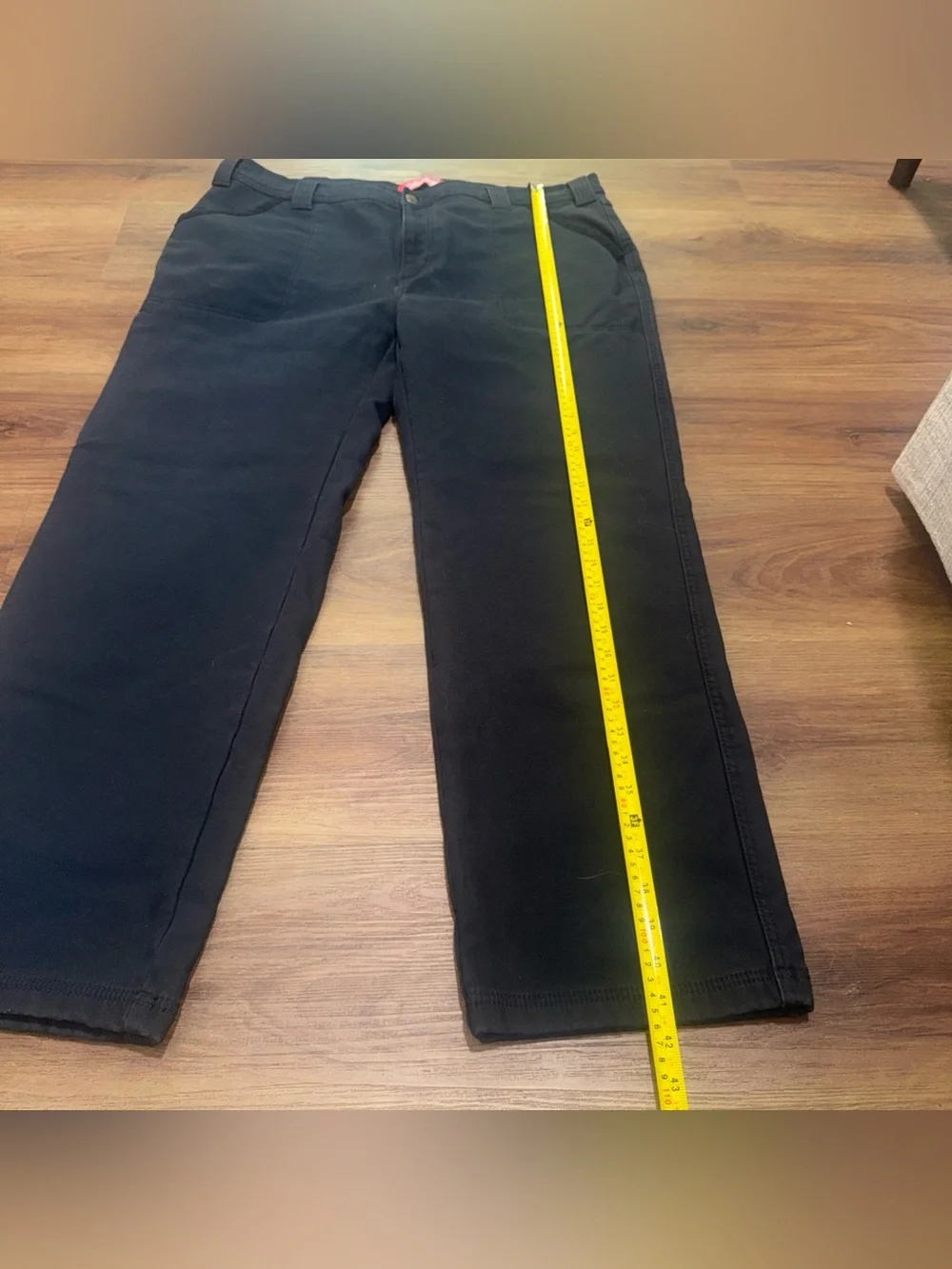 Coleman Men Pant 40X32 Gray Straight Leg Chino Mid Rise Casual Outdoor Relaxed